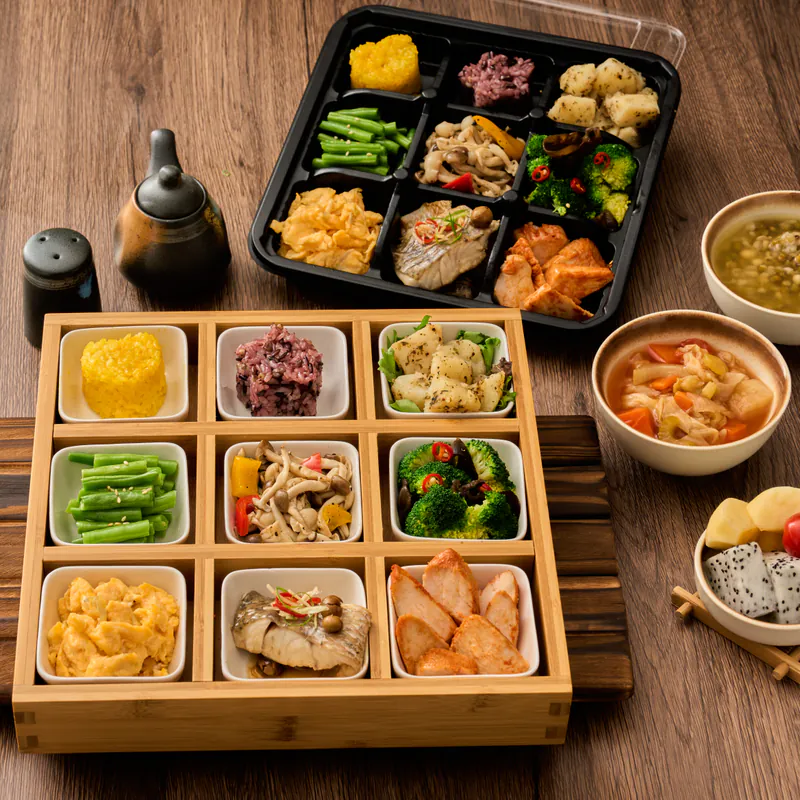 九宮格便當